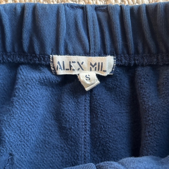 EUC Alex Mill Deep Blue Cotton Women's Shorts - Picture 2 of 5